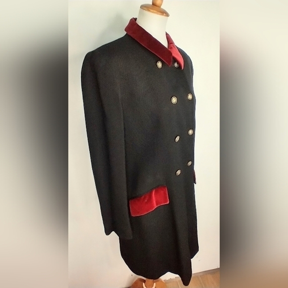 VINTAGE JONES NEW YORK DOUBLE BREASTED COAT - Picture 8 of 8